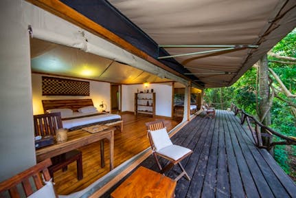 Rhino River Camp in Meru National Park, Kenya